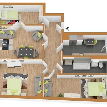 Apartment Traumhafte Jugendstilwohnung Gohlis Leipzig